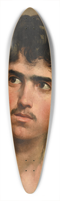 Jacques-Raymond Brascassat - Jeune italien 39.3 inch art pintail longboard deck