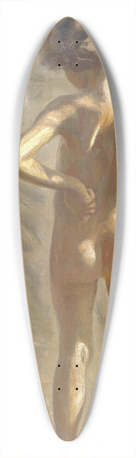 J.A.G. Acke - Fausto. Study of a Nude Boy 39.3 inch art pintail longboard deck