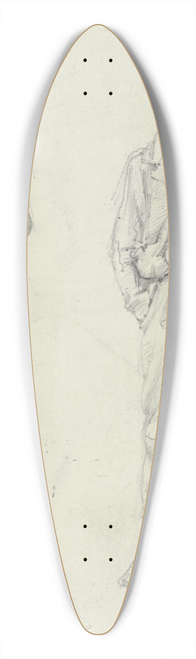 Jakob Frchtegott Dielmann - der Junge Spitzeberger, im Profil nach links und en face 39.3 inch art pintail longboard deck