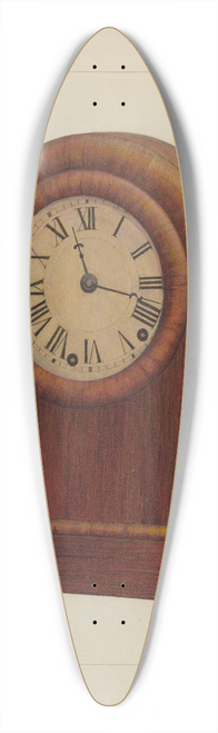 James M. Lawson - Shelf Clock or Mantel Clock 39.3 inch art pintail longboard deck