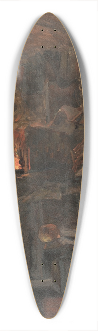 James Nairn - Blacksmiths shop in Tinakori Road 39.3 inch art pintail longboard deck