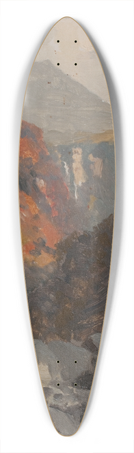 James Paterson - Glen Brittle, Isle of Skye 39.3 inch art pintail longboard deck