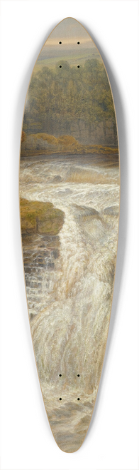 James Ward - The Falls Of The Clyde After A Flood 39.3 inch art pintail longboard deck