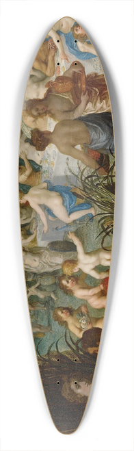 Jan Brueghel The Elder - Landscape With Wedding Of Peleus And Thetis 39.3 inch art pintail longboard deck