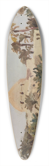 Jan Cigliski - From Cairo. From the journey to Egypt 39.3 inch art pintail longboard deck