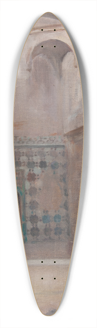 Jan Cigliski - Granada (Alhambra) 39.3 inch art pintail longboard deck