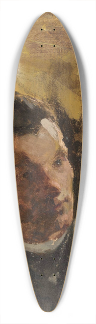 Jan Cigliski - Portrait of Alexander Lensky (18471908), Russian artist 39.3 inch art pintail longboard deck
