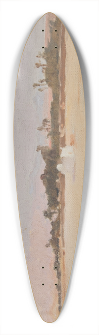 Jan Cigliski - Sahara (The Sirocco in the Desert) 39.3 inch art pintail longboard deck