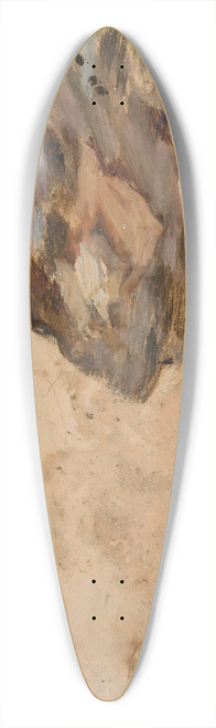 Jan Cigliski - Study from Podolia 39.3 inch art pintail longboard deck