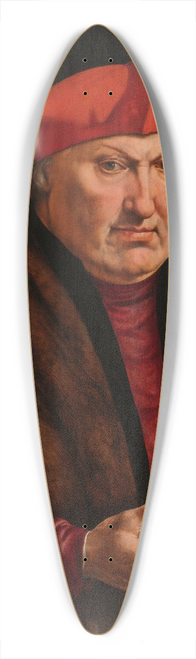 Jan Cornelisz Vermeyen - Portrait of Erard de la Marck 39.3 inch art pintail longboard deck
