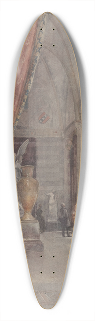 Jan Hoynck van Papendrecht - Eregalerij van het Rijksmuseum Amsterdam 39.3 inch art pintail longboard deck