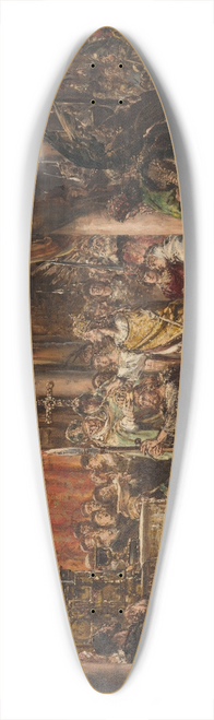 Jan Matejko - Coronation of the First King, 1001 AD, from the series History of Civilization in Poland 39.3 inch art pintail longboard deck