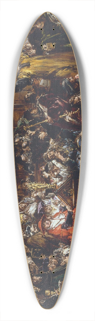 Jan Matejko - Influence of the university on the country, from the series History of Civilization in Poland 39.3 inch art pintail longboard deck