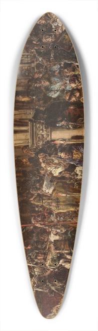 Jan Matejko - The First Parliament in czyca, from the series History of Civilization in Poland 39.3 inch art pintail longboard deck