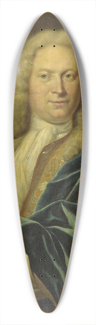 Jan Maurits Quinkhard - Portrait of Jan Hendrik van Heemskerck, Count of the Holy Roman Empire, Lord of Achttienhoven, Den Bosch and Eyndschoten, Captain of the Citizenry of Amsterdam 39.3 inch art pintail longboard deck