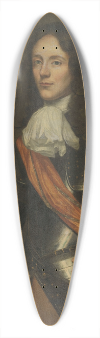 Jan Mijtens - An Officer 39.3 inch art pintail longboard deck