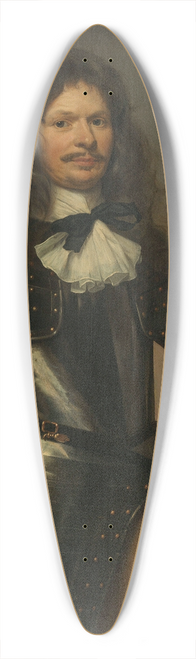 Jan Mijtens - Johan van Beaumont. Colonel in the Holland guards and commander of Den Briel 39.3 inch art pintail longboard deck