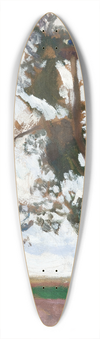 Jan Stanislawski - Gate Among Trees 39.3 inch art pintail longboard deck