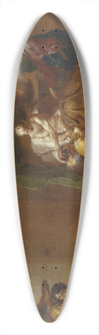 Januarius Zick - Jakob segnet die Shne Josephs 39.3 inch art pintail longboard deck