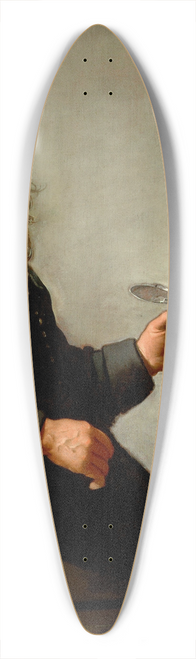 Jan van Dalen - Allgories des Cinq Sens 39.3 inch art pintail longboard deck