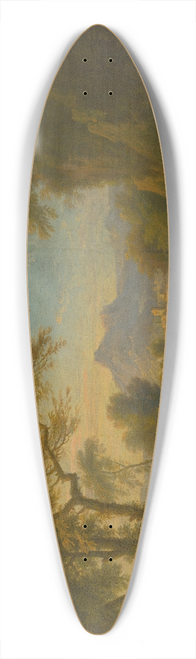 Jan van Huchtenburgh - Raid 39.3 inch art pintail longboard deck