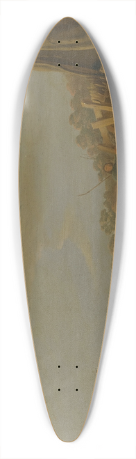 Jan van Ossenbeeck - The Annunciation To The Shepherds 39.3 inch art pintail longboard deck
