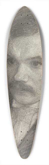 Jan Veth - Portret van de schrijver Frederik Willem van Eeden. 39.3 inch art pintail longboard deck