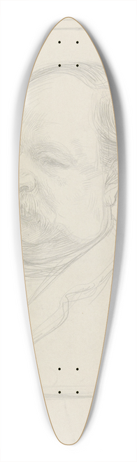 Jan Veth - Portret van mr. Jan Heemskerk Azn 39.3 inch art pintail longboard deck