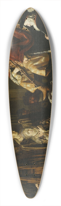 Jan Victors - Esther before Ahasuerus (Esther 2-16) 39.3 inch art pintail longboard deck