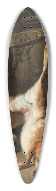 Jan Weenix - Still Life with a Hare and other Game 39.3 inch art pintail longboard deck