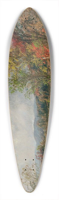 Jasper Francis Cropsey - October 39.3 inch art pintail longboard deck