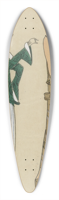 J. Dory - NEPTUNE 39.3 inch art pintail longboard deck