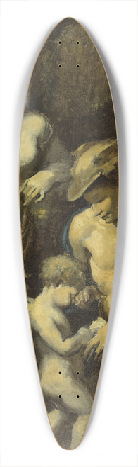 Jean-Baptiste Carpeaux - Mercure, Vnus et lAmour, daprs Corrge 39.3 inch art pintail longboard deck