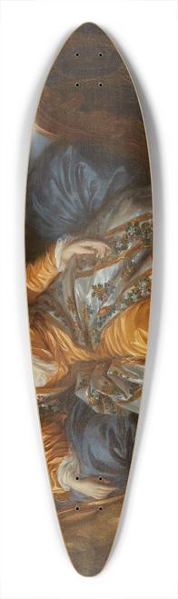 Jean-Baptiste Le Prince - Portrait of a woman on a divan 39.3 inch art pintail longboard deck