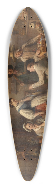 Jean-Baptiste Madou - Courtesy 39.3 inch art pintail longboard deck