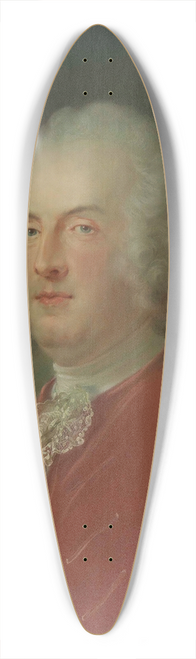 Jean-Baptiste Perronneau - Portrait de Jacob Boreel Jansz. 39.3 inch art pintail longboard deck
