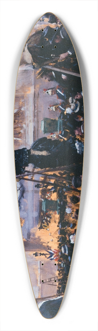 Jean Braud - Les funrailles de Victor Hugo, place de ltoile (1er juin 1885) 39.3 inch art pintail longboard deck