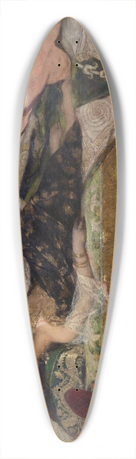 Jean-Joseph-Benjamin Constant - Odalisque 39.3 inch art pintail longboard deck