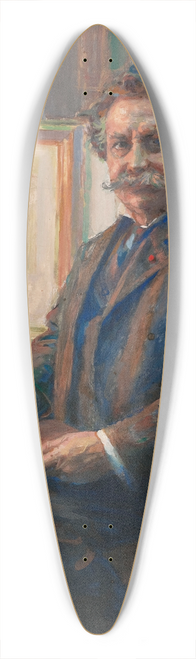 Jean Joseph Weerts - Portrait de Charles Albert Waltner dans son atelier 39.3 inch art pintail longboard deck
