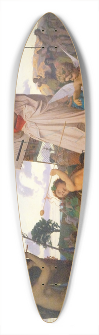 Jean-Lon Grme - Anacron Bacchus Et Lamour 39.3 inch art pintail longboard deck