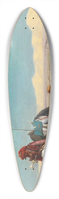 Jean-Lon Grme - La Prire Dans Le Dsert 39.3 inch art pintail longboard deck