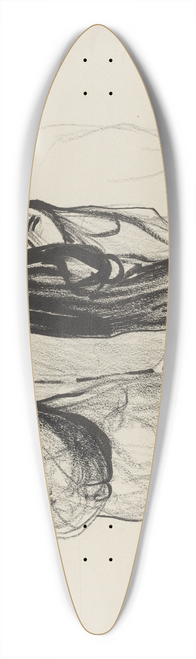 Jean-Louis Forain - Bredouilles. lEquipage dun Zeppelin 39.3 inch art pintail longboard deck