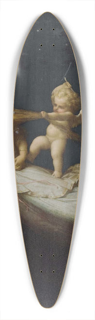 Jean-Louis Hamon - La Nuit 39.3 inch art pintail longboard deck
