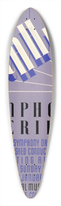 Jerome Henry Rothstein - Brahms symphony series 39.3 inch art pintail longboard deck