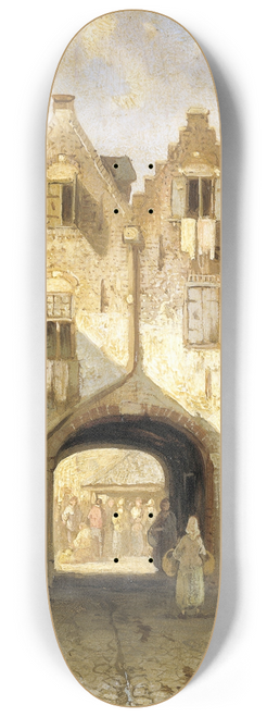 Charles Leickert - The Old Gate 8.25 inch art skate deck