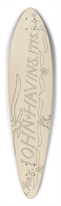 Jessica Price - Jug 39.3 inch art pintail longboard deck
