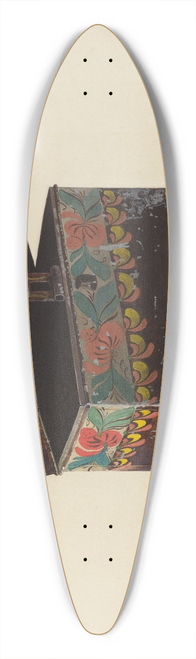 J. Howard Iams - Toleware Document Box 39.3 inch art pintail longboard deck
