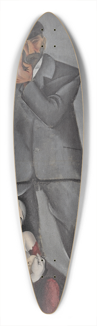 Jkabs Kazaks - Refugees 39.3 inch art pintail longboard deck