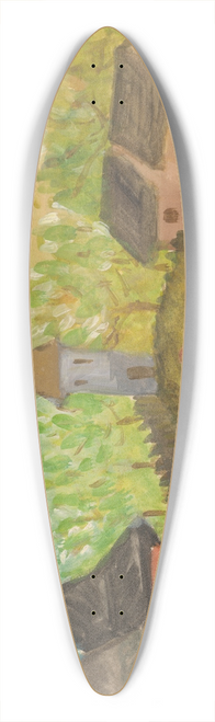 Jn Novk - Matka s demi vo vidieckej krajine 39.3 inch art pintail longboard deck