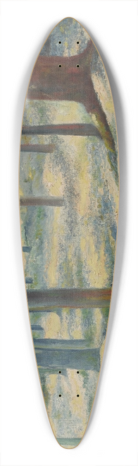 Joaqun Clausell - Bosque en el otoo 39.3 inch art pintail longboard deck